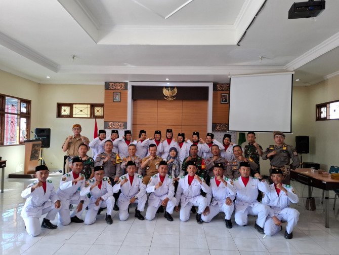 PELEPASAN PASKIBRA KECAMATAN CEPOGO 2024: CAMAT CEPOGO APRESIASI PENAMPILAN ANAK-ANAK