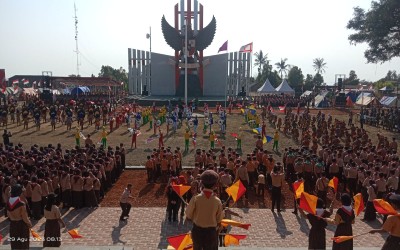 KWARCAB BOYOLALI GELAR UPACARA HARI PRAMUKA : 7 SISWA MA AL IHSAN DIPERCAYA JADI PETUGAS DAN KEPALA MADRASAH TURUT HADIR MENYAKSIKANNYA
